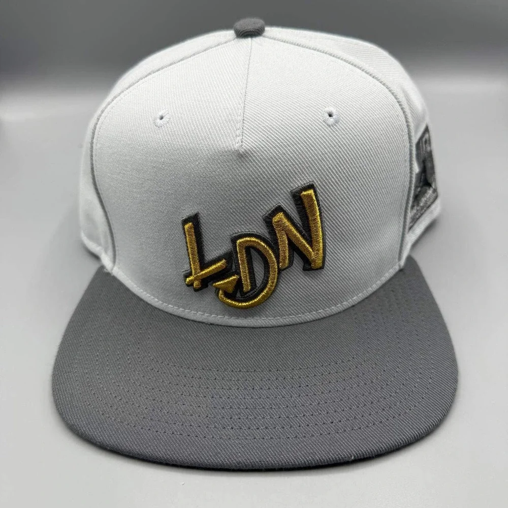 London LDN x Air Jordan 23 Hat‎ Men Gray City Collection Jumpman Snap Back Cap